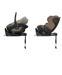 Maxi Cosi Pushchairs Maxi-Cosi Oxford+ Complete Pushchair Bundle with Maxi-Cosi Pebble Slide Pro Car Seat & Base - Oak Truffle