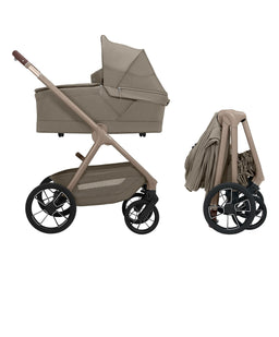 Maxi Cosi Pushchairs Maxi-Cosi Oxford+ Complete Pushchair Bundle with Maxi-Cosi Pebble Slide Pro Car Seat & Base - Oak Truffle
