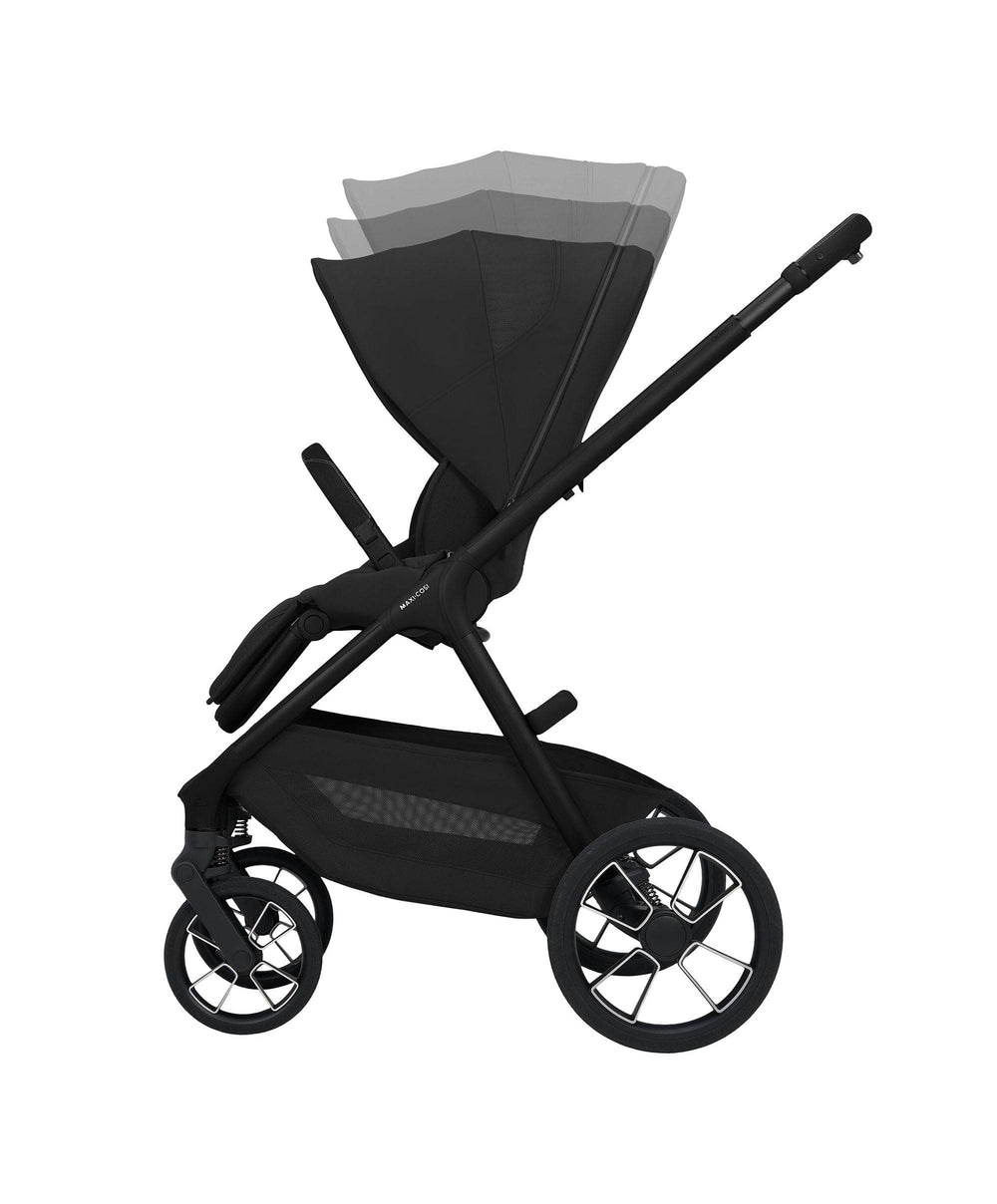 Maxi Cosi Pushchairs Maxi-Cosi Oxford+ Complete Pushchair Bundle with Maxi-Cosi Pebble Slide Pro Car Seat &amp; Base - Onyx Black