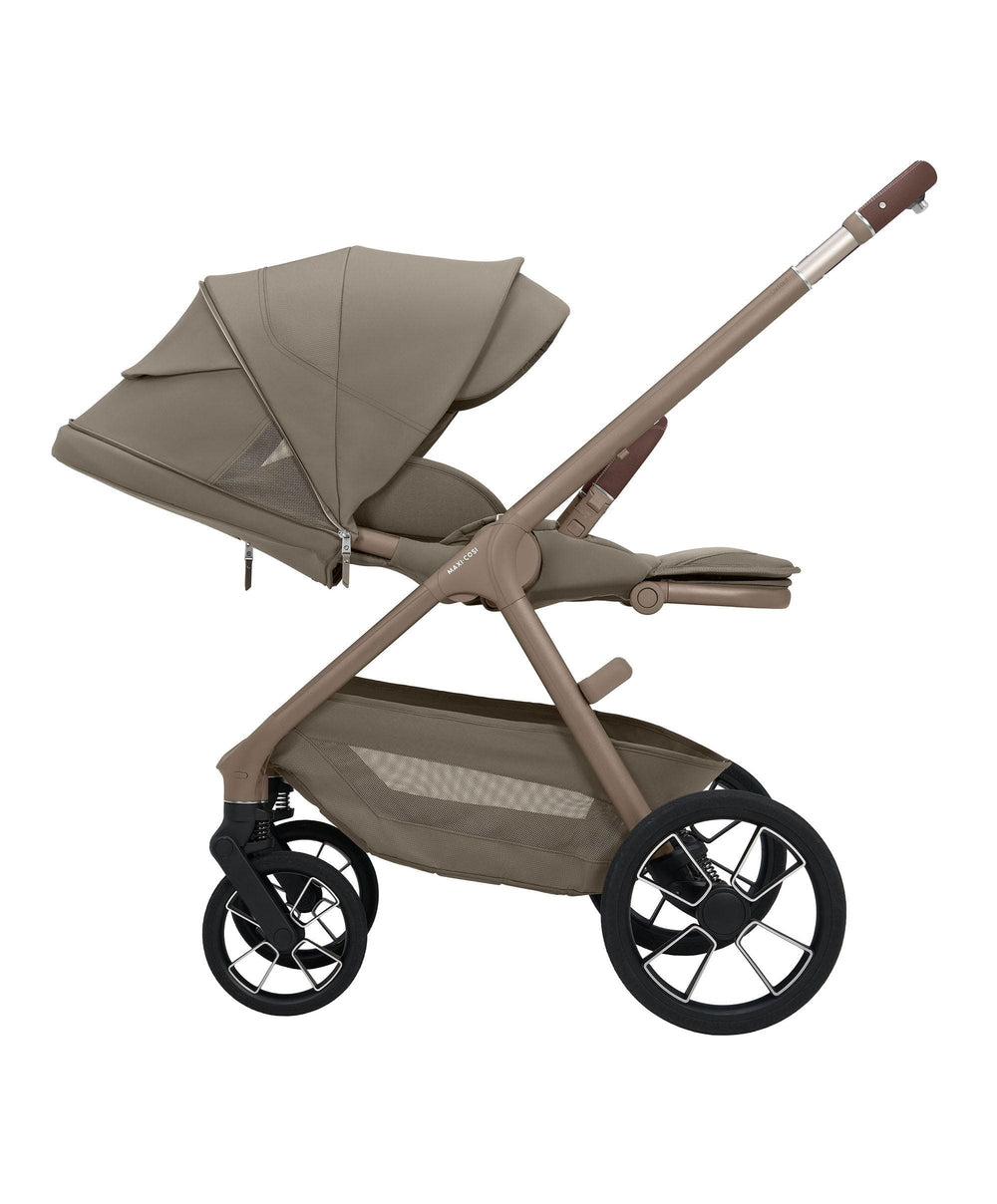 Maxi Cosi Pushchairs Maxi-Cosi Oxford+ Pushchair &amp; Carrycot Essential Bundle -  Onyx Black