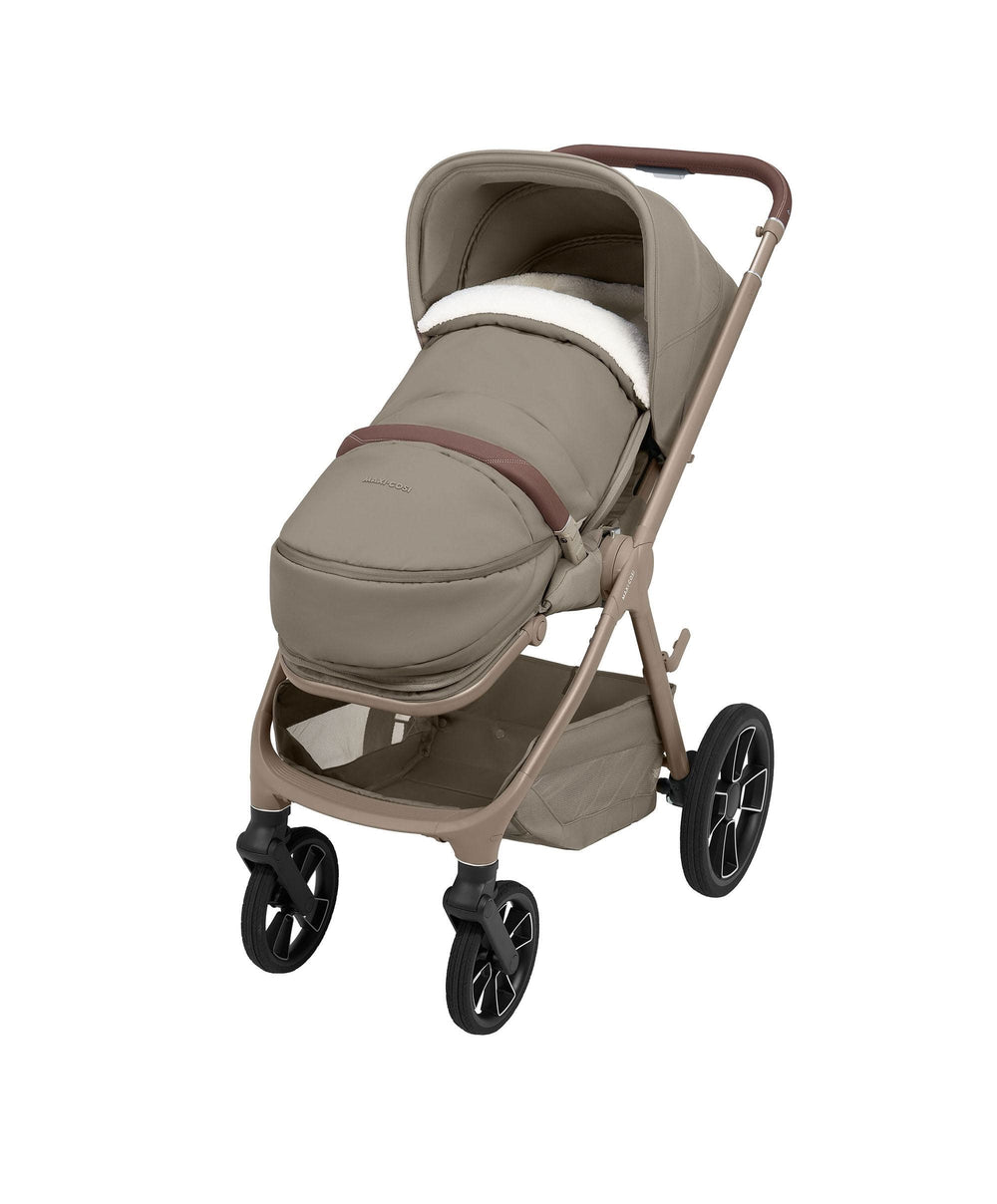 Maxi Cosi Pushchairs Maxi-Cosi Oxford+ Pushchair &amp; Carrycot Essential Bundle -  Onyx Black