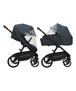 Maxi Cosi Pushchairs Maxi-Cosi Oxford+ Pushchair & Carrycot Essential Bundle -  Onyx Black