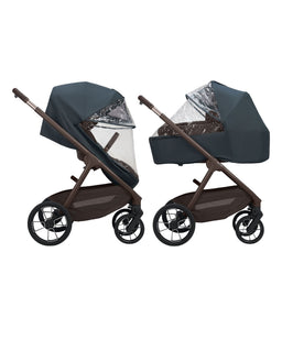 Maxi Cosi Pushchairs Maxi-Cosi Oxford+ Pushchair & Carrycot Essential Bundle -  Onyx Black