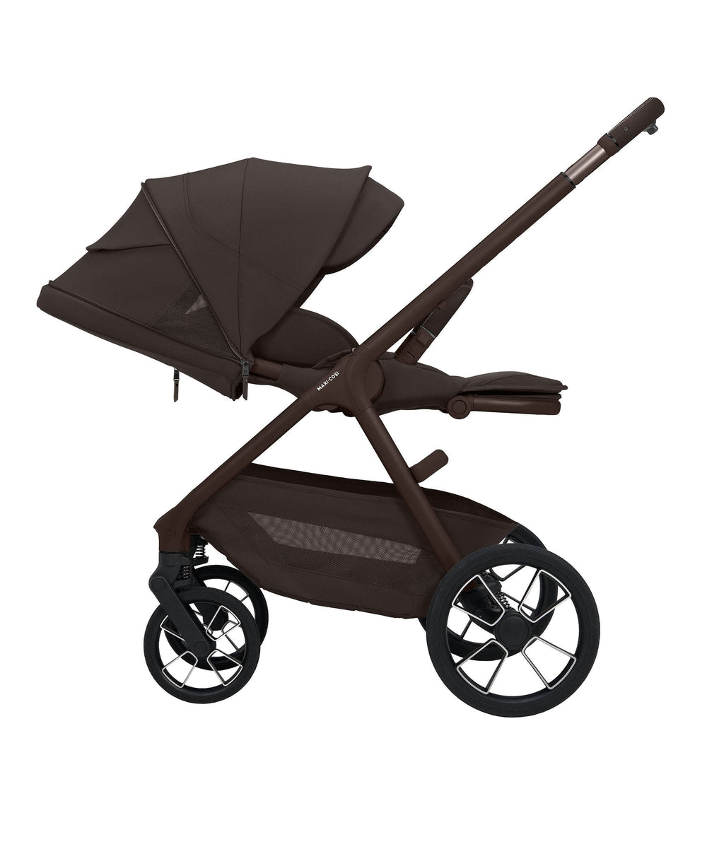 Maxi Cosi Pushchairs Maxi-Cosi Oxford+ Pushchair &amp; Carrycot Essential Bundle -  Onyx Black