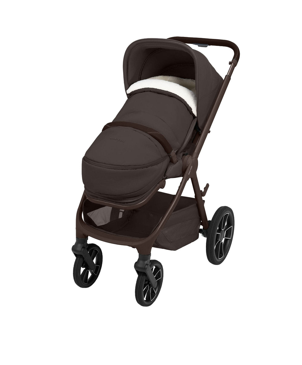 Maxi Cosi Pushchairs Maxi-Cosi Oxford+ Pushchair &amp; Carrycot Essential Bundle -  Onyx Black