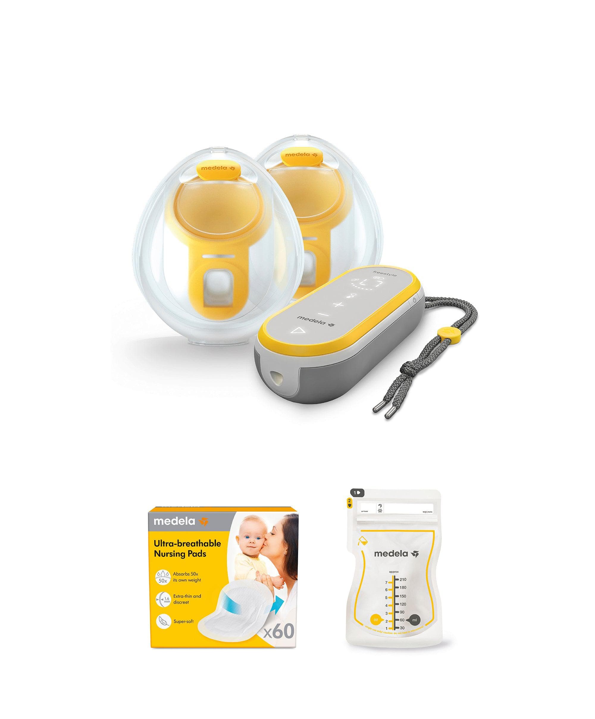 Medela Freestyle Hands-Free Double Electric Breast Pump, Nursing