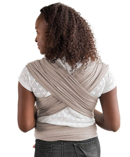Moby Baby Carriers Moby Elements Wrap Baby Carrier - Taupe