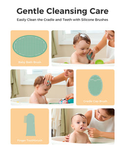 Momcozy Baby Care Momcozy Core Baby Kit -  White/Green