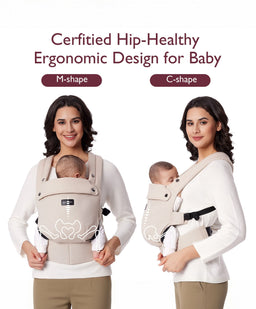 Momcozy Baby Carriers Momcozy Baby Carrier 3M+ Cotton - Khaki