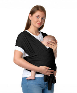 Momcozy Baby Carriers Momcozy Baby Wrap Baby Carrier - Black
