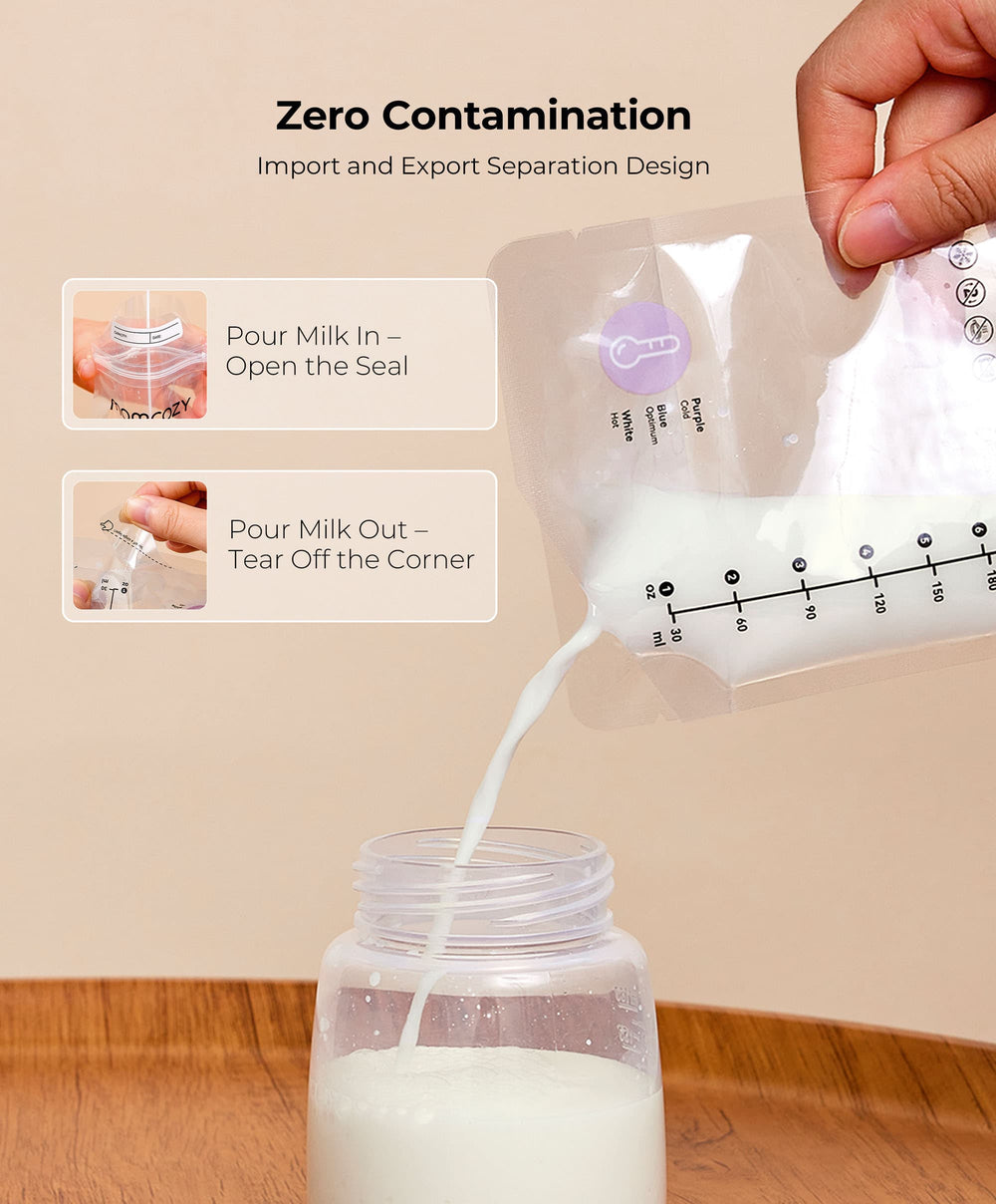Momcozy Breastfeeding Momcozy Breastmilk Bag 50pcs