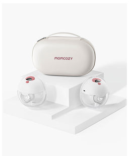 Momcozy Breastfeeding Momcozy Double M5 Wearable Electric Breast Pump - Maroon