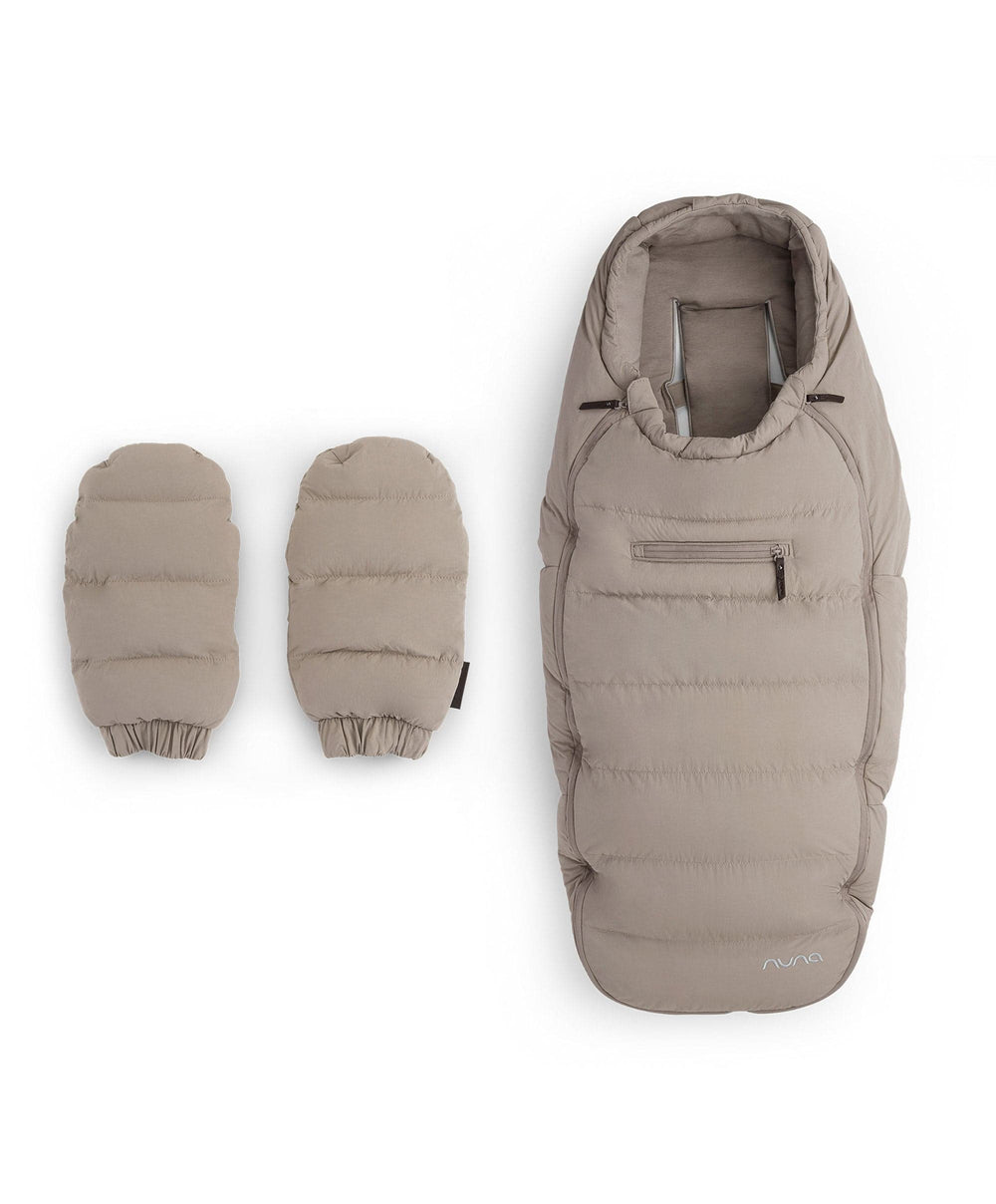 Nuna Footmuffs Nuna Winter Strolller Footmuff Set with Gloves &amp; Bag - Chateau