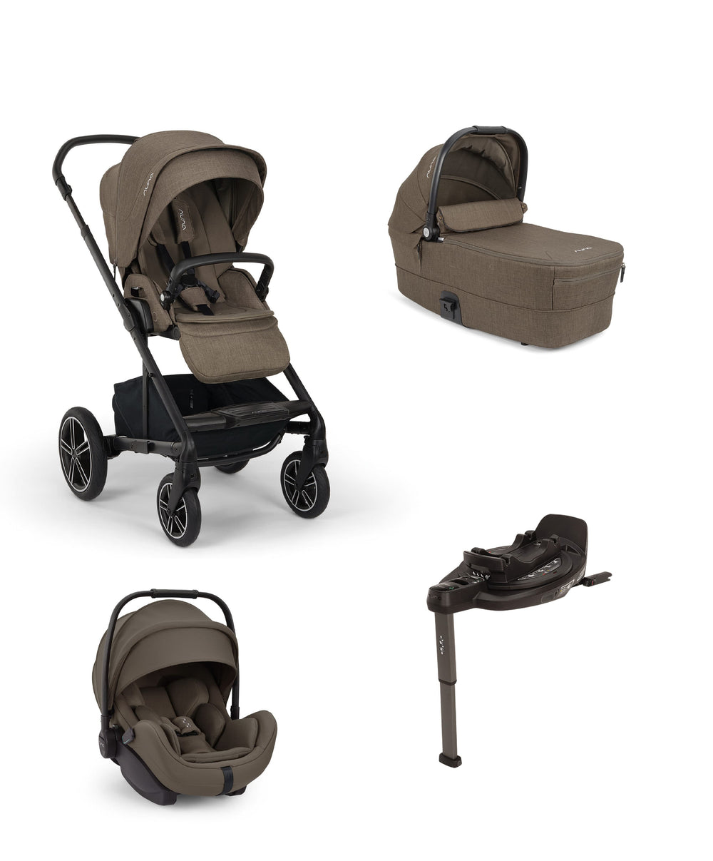 Nuna Nuna Mixx Next Pushchair Bundle with Arra Flex Car Seat &amp; Base - Pistachio