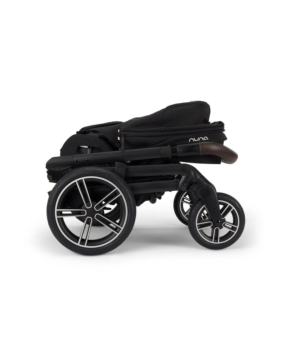 Nuna Nuna Mixx Next Pushchair Bundle With Carrycot Stand &amp; Arra Flex Car Seat &amp; Base - Caviar
