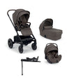Nuna Nuna Mixx Next Pushchair Bundle With Carrycot Stand & Arra Flex Car Seat & Base - Chestnut