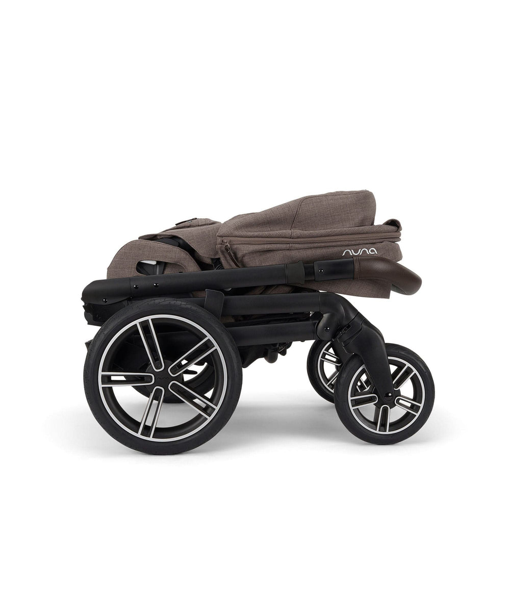 Nuna Nuna Mixx Next Pushchair Bundle With Carrycot Stand &amp; Arra Flex Car Seat &amp; Base - Chestnut