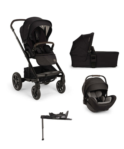 Nuna Pushchairs Nuna MIXX Next BMW Pushchair Bundle with ARRA Flex Car Seat & BASE Curv Base - Element