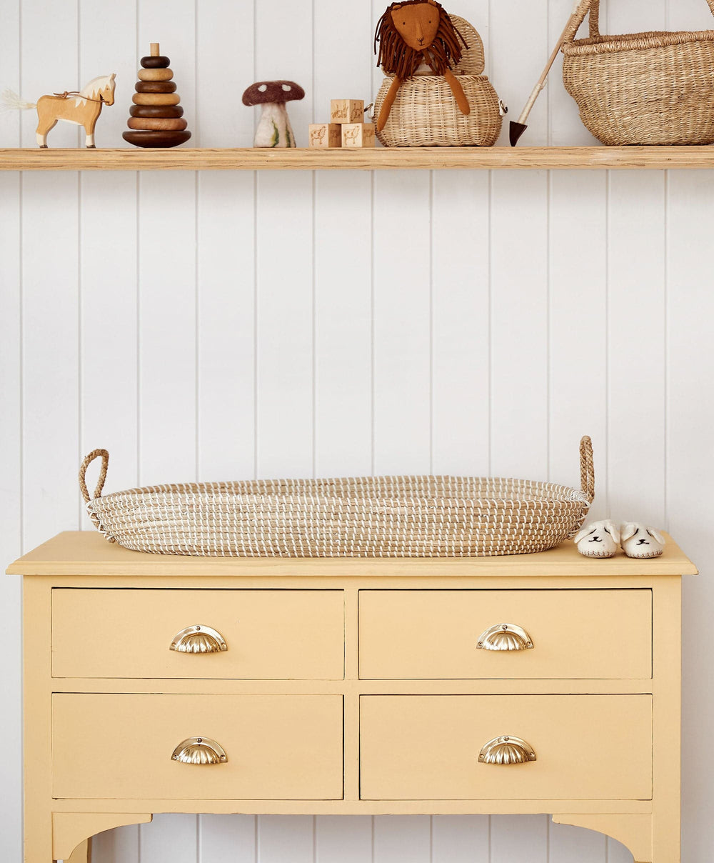 Olli Ella Changing Mats Olli Ella Reva Baby Changing Basket - Natural