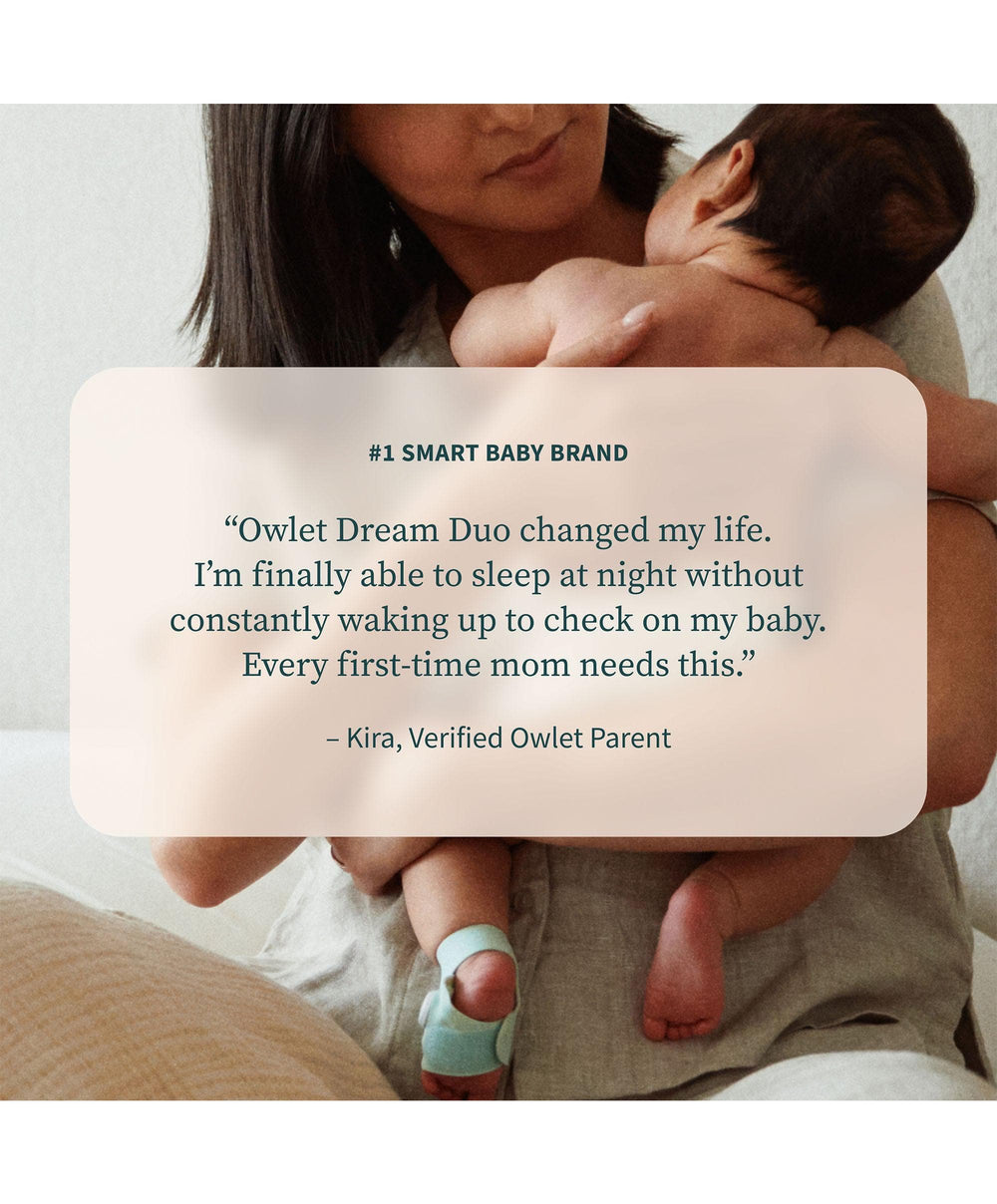 Owlet Baby Monitors Owlet Dream Duo Sock &amp; Sight - Mint