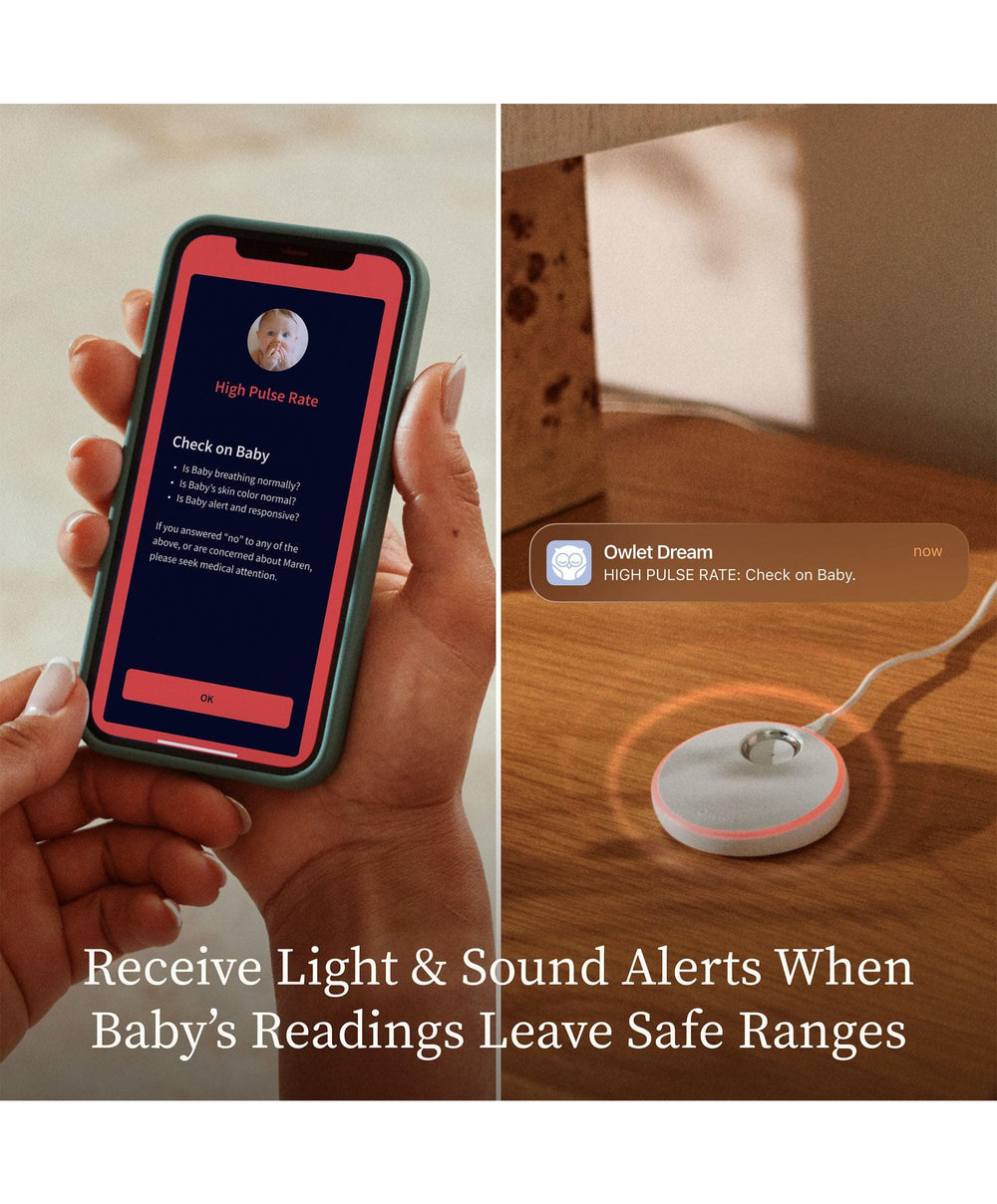 Owlet Baby Monitors Owlet Dream Duo Sock &amp; Sight - Mint