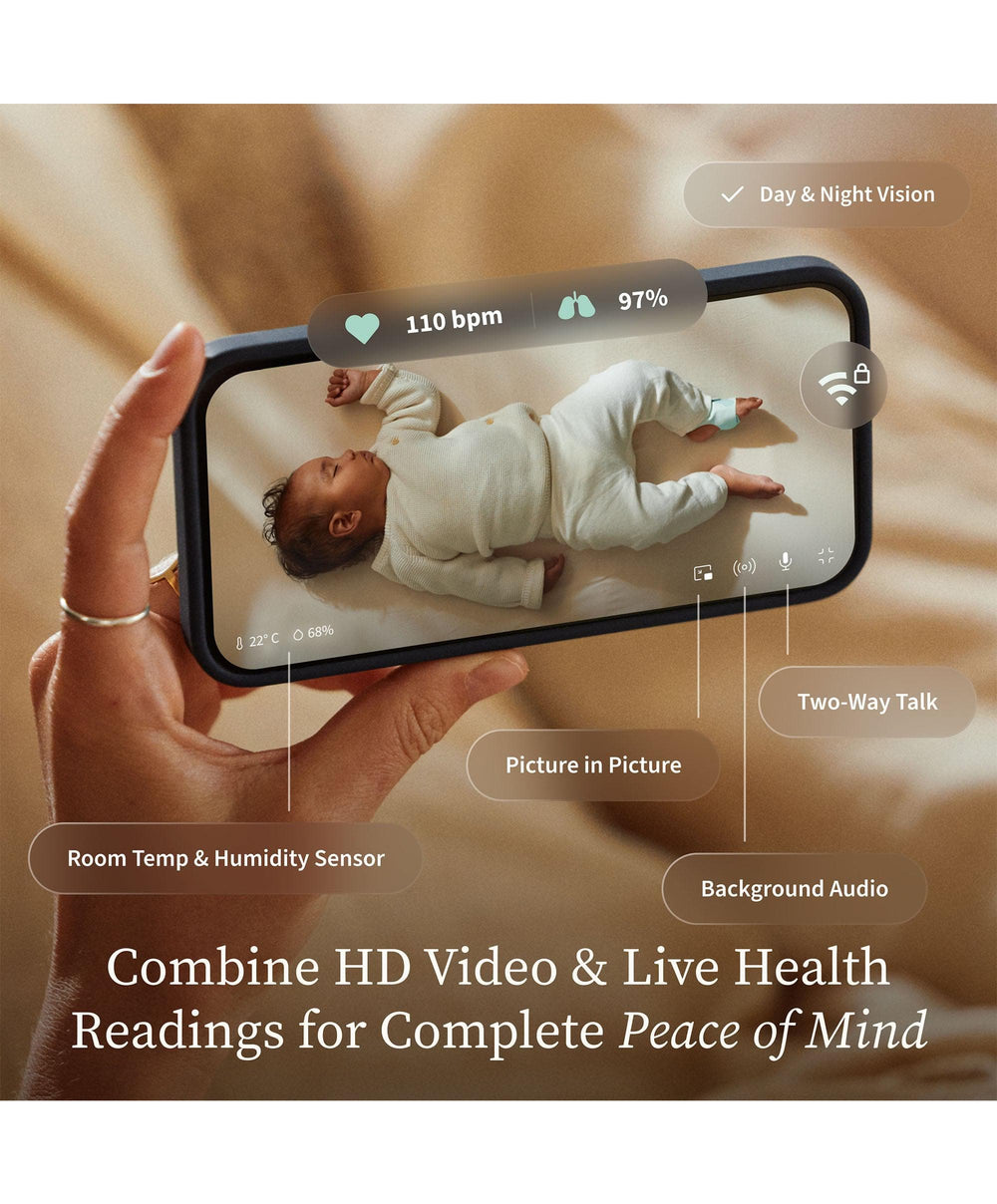 Owlet Baby Monitors Owlet Dream Duo Sock &amp; Sight - Mint