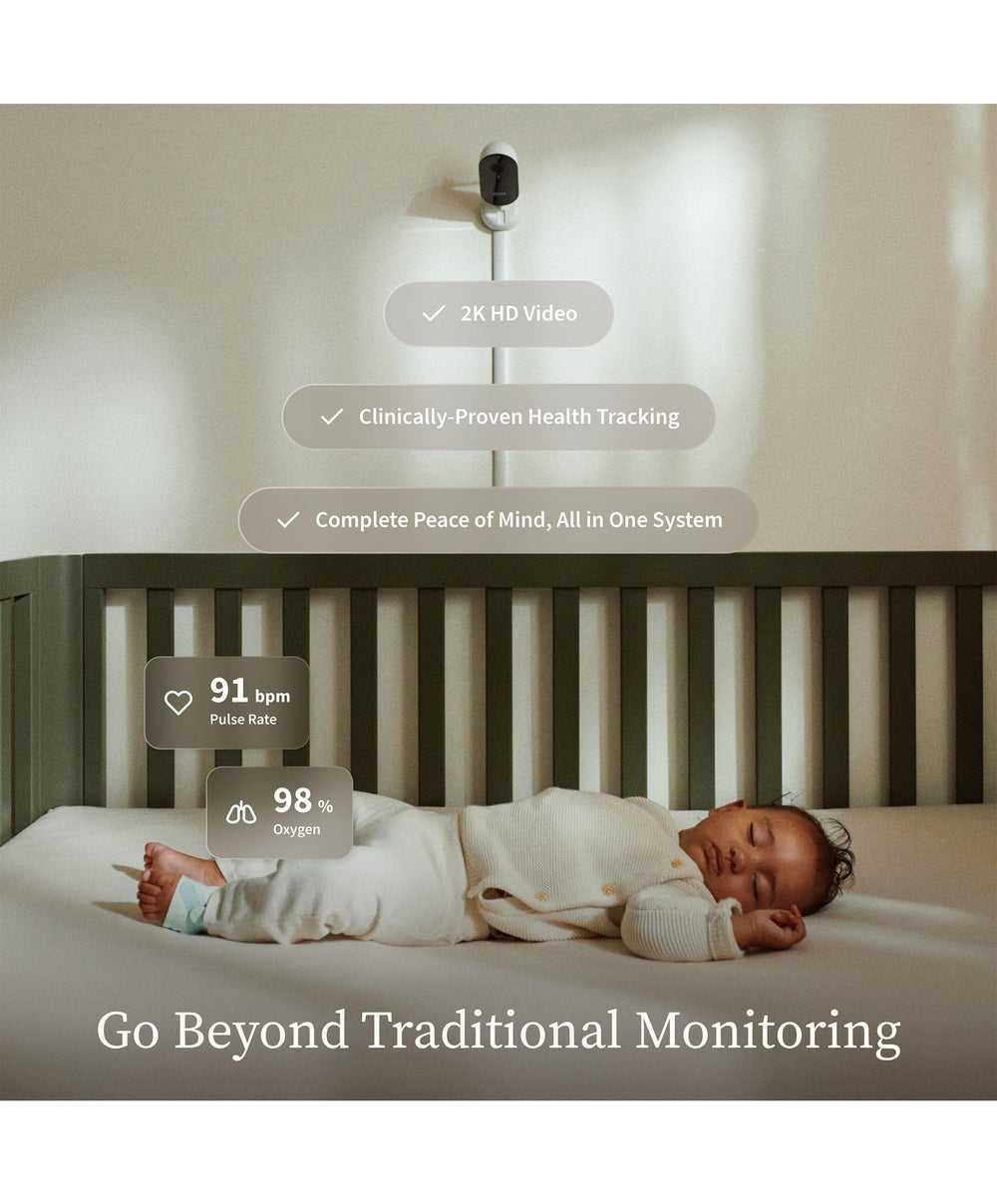 Owlet Baby Monitors Owlet Dream Duo Sock &amp; Sight - Mint