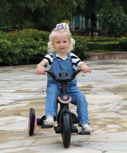 Plum Play Globber Explorer Foldable 4-in-1 Trike - Pastel Pink