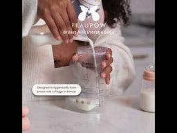 Fraupow Breast Milk Storage Bags - Pack of 30