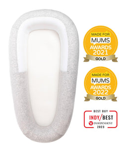 Purflo Baby Nests Purflo Sleep Tight Baby Bed Cover - Grey