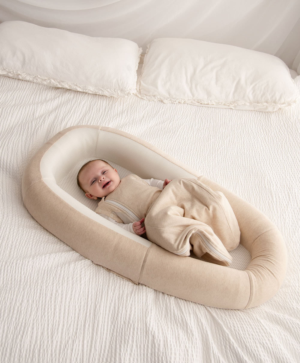 Purflo Baby Nests Purflo Sleep Tight Baby Bed - Sand
