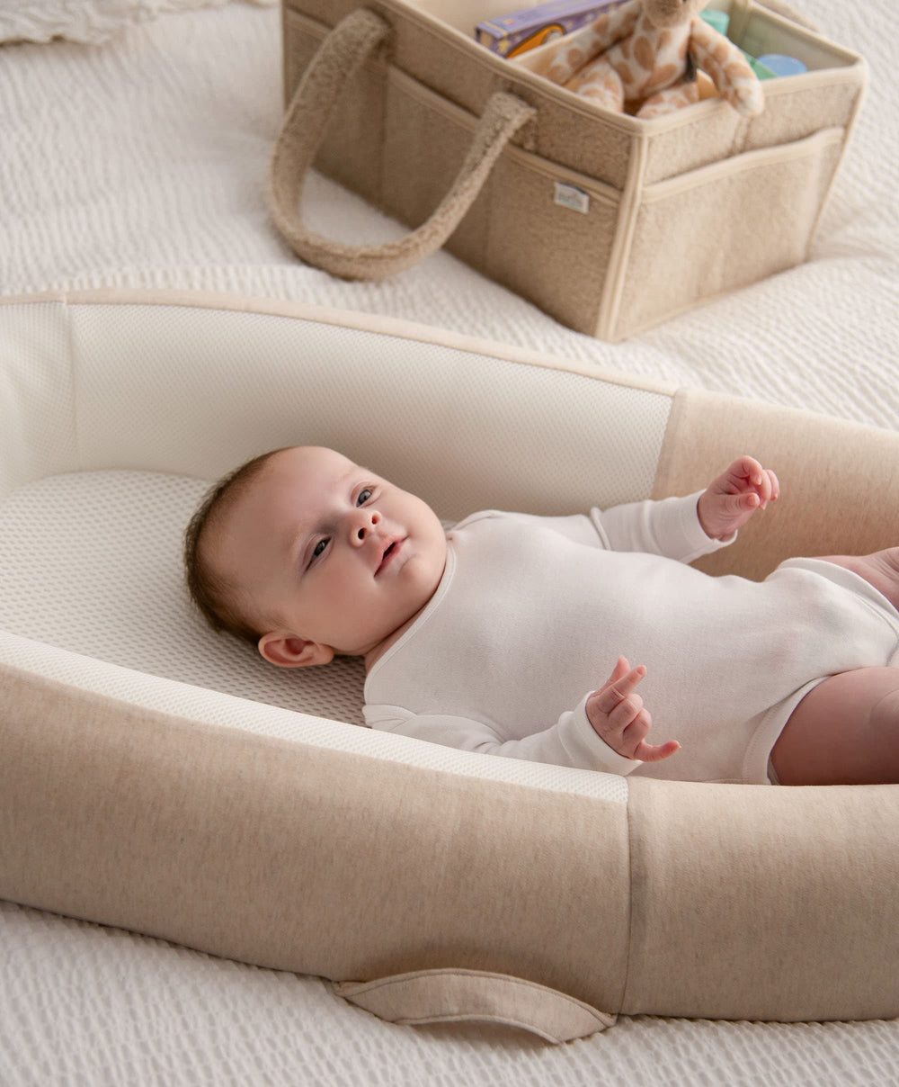Purflo Baby Nests Purflo Sleep Tight Baby Bed - Sand