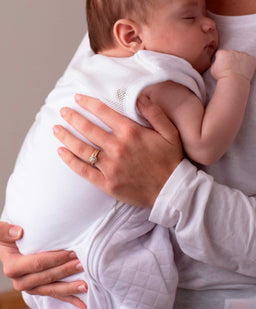 Purflo Dreampod Sleep Bags & Swaddling Purflo Swaddle to Sleepbag 2.5 Tog (0-4m) - White