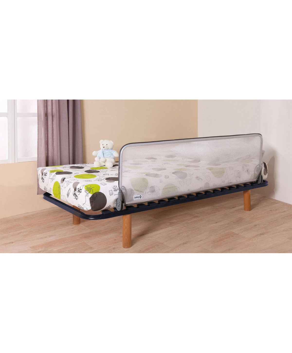 Extra Bed Rails Safety 1st Extra Large Bed Rail - Grey – Mamas & Papas UK
