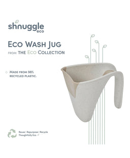Shnuggle Baby Care Shnuggle ECO Washy Rinsing Jug - Cookies & Cream