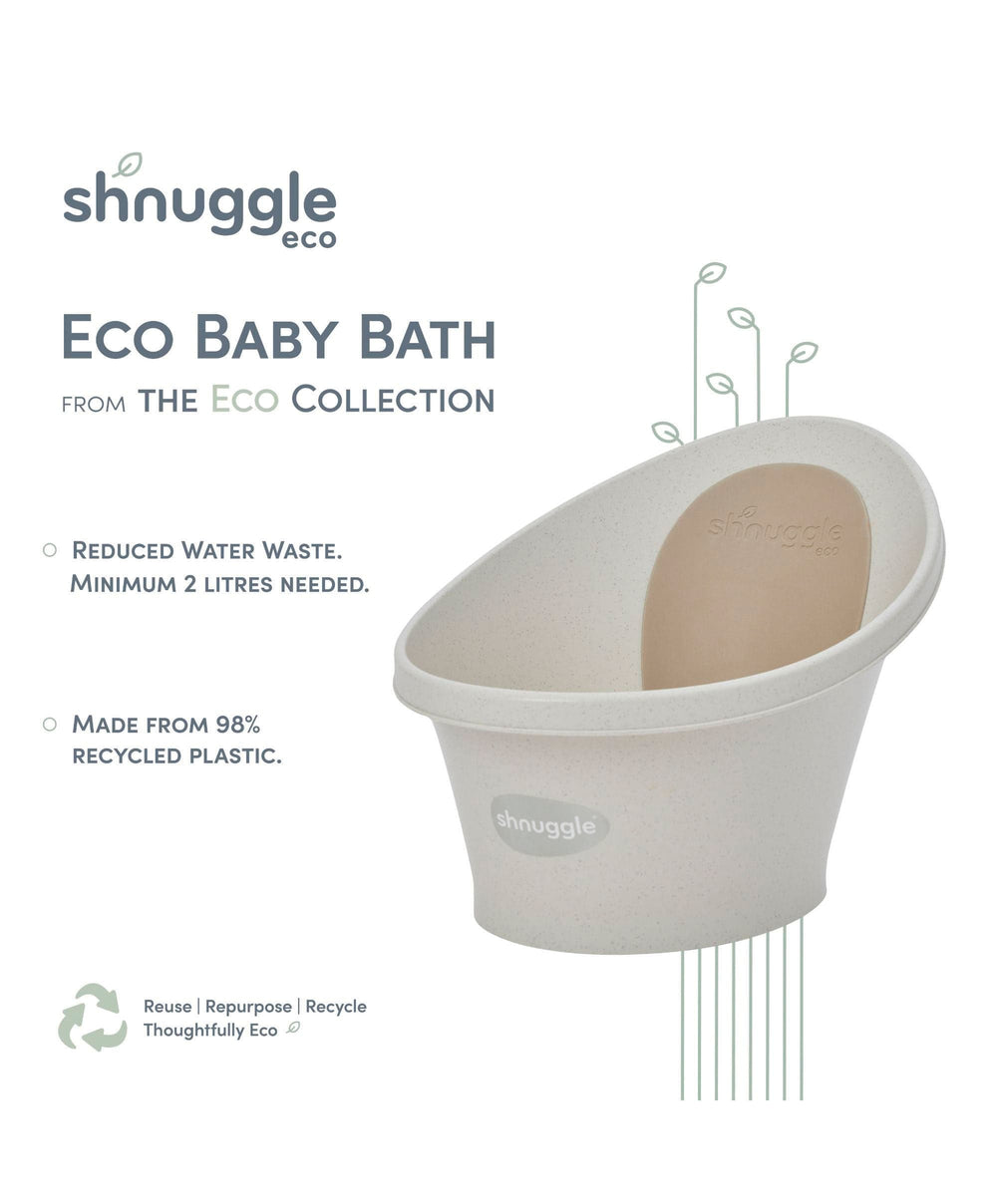 Shnuggle Baths Shnuggle ECO Baby Bath - Cookies &amp; Cream