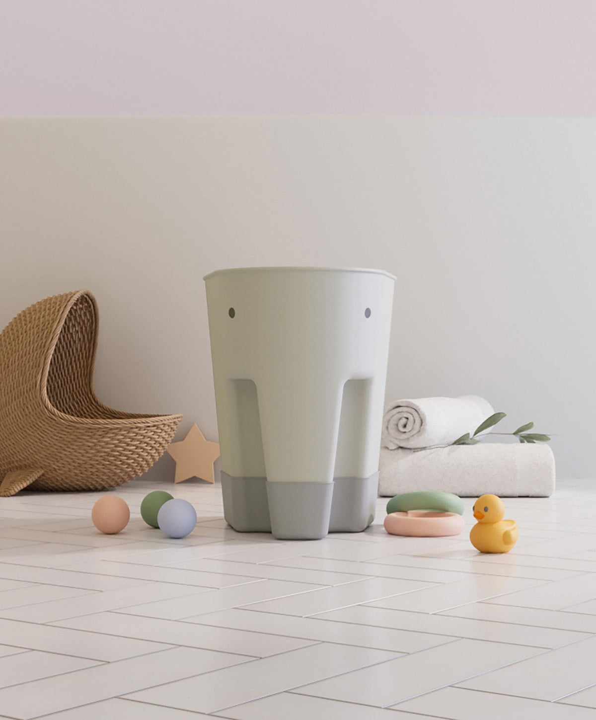 Shnuggle Ellie Bath Toy Storage Draining Caddy – Mamas & Papas UK