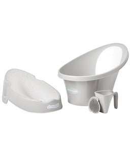 Shnuggle Baths Shnuggle Newborn Baby Bath Essentials Bundle (4 Pieces) - Taupe