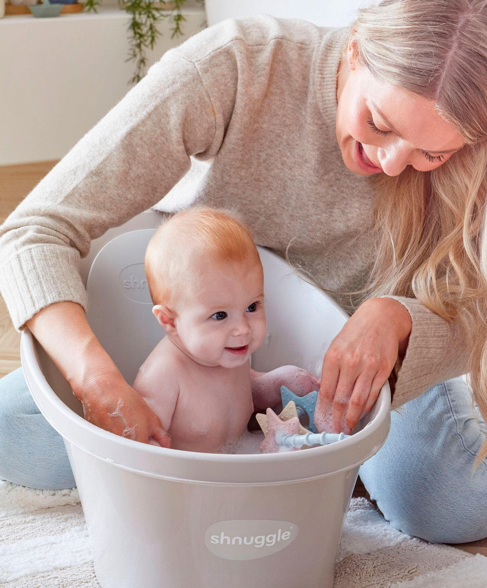 Shnuggle Baths Shnuggle Newborn Baby Bath - Taupe