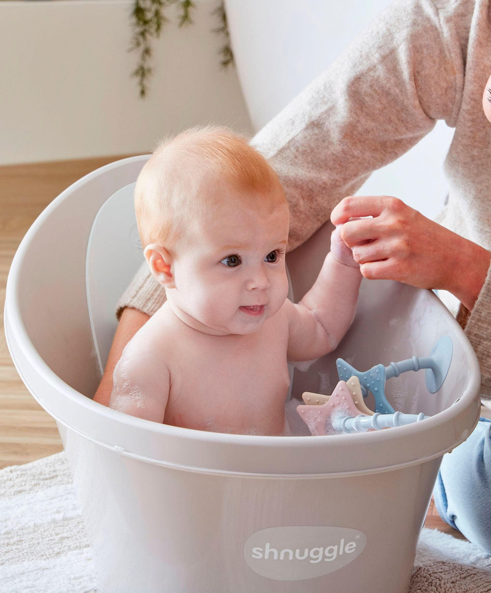 Shnuggle Baths Shnuggle Newborn Baby Bath - Taupe