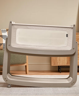 Snuz Bedside Sleeping SnuzPod 5 Bedside Crib - Pebble