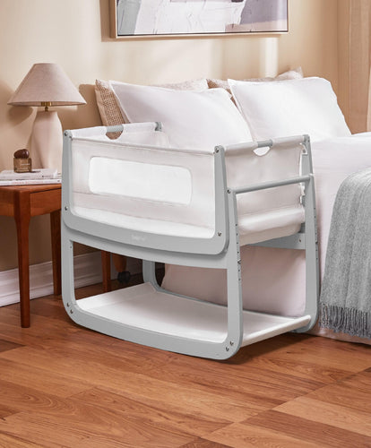 Snuz Bedside Sleeping SnuzPod4 Bedside Crib - Dove Grey