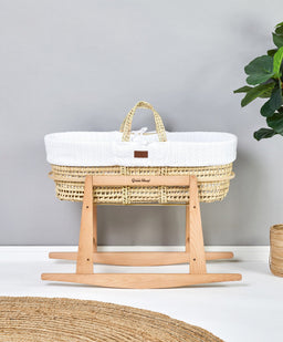 Snuz Moses Basket Stands The Little Green Sheep Moses Basket Rocking Stand