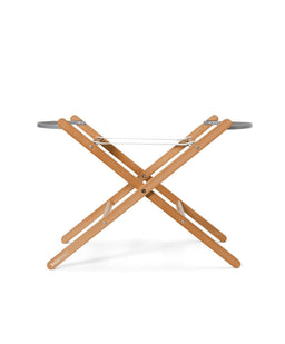 Snuz Moses Baskets SnuzBaskit Light Grey Moses Basket & Natural Stand - Light Grey/ Natural