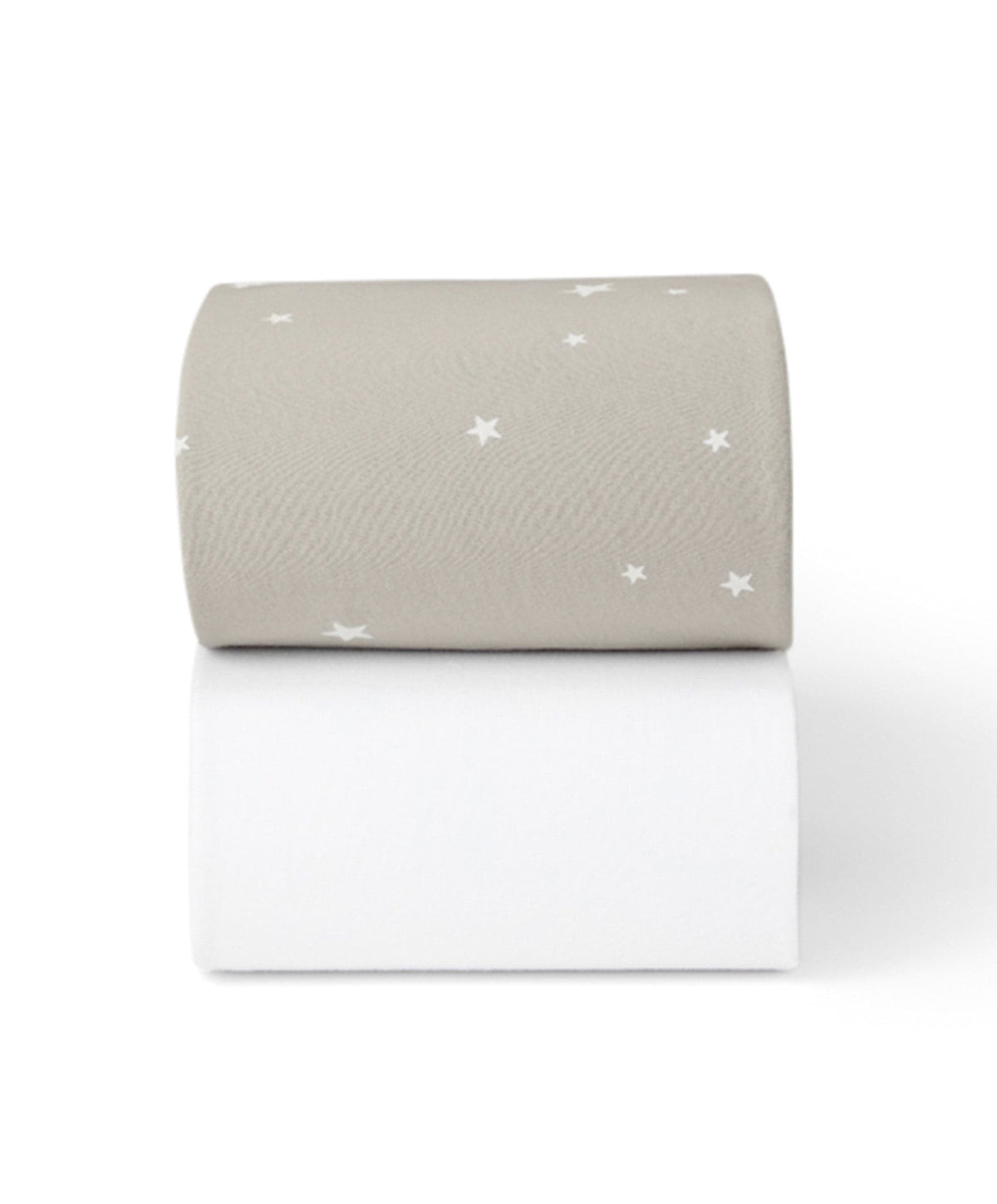 Snuz Snüz Twin Pack Cot & Cotbed Sheets - Grey Star