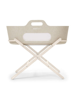 Snuz SnuzBaskit Barley Moses Basket & Cashmere Stand - Barley/Cashmere