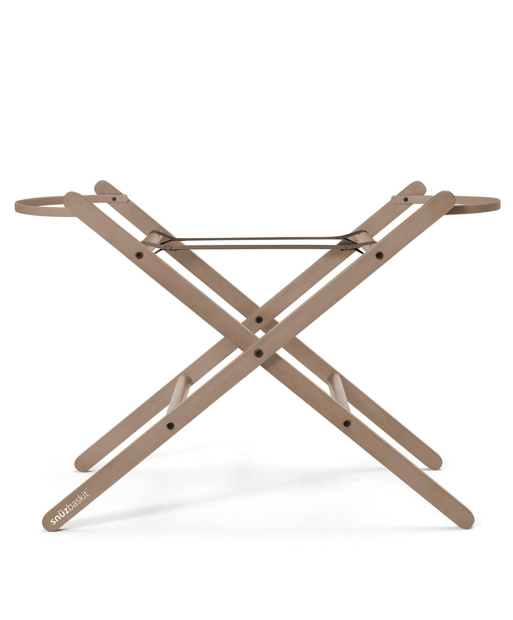 Snuz SnuzBaskit Mocha Moses Basket &amp; Stand