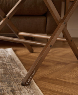 Snuz SnuzBaskit Moses Basket & Stand - Barley/Walnut