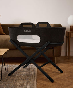Snuz SnuzBaskit Moses Basket & Stand - Graphite