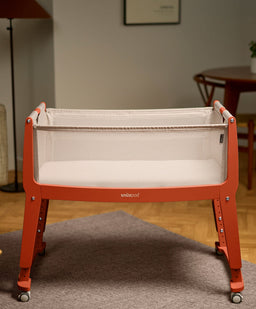 Snuz SnuzPod Studio Bedside Crib – Florence Ember